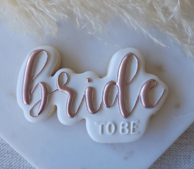 Bride To Be Cutter STL