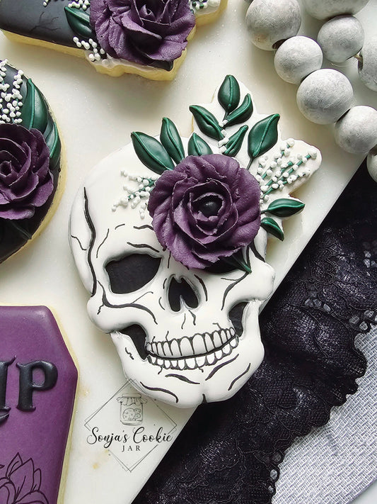 Floral Skull STL